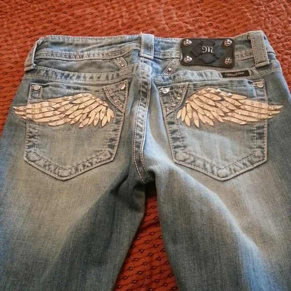 Y2K New Vintage Style Flare Jeans Women Low Waist Stretch Denim Pants With Contrast Waistband Casual Streetwear Trousers