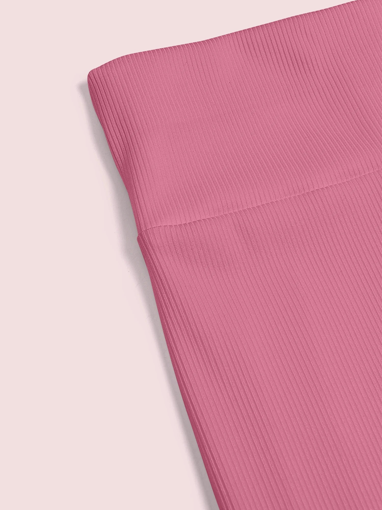 European and American Style High-Waisted Ribbed Flared Long Pants Comfortable Elastic Tight Slim-Fit Pants for Women