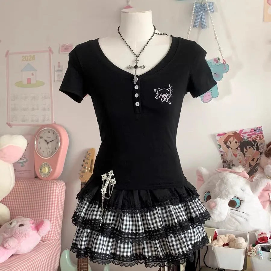 American Sexy Spice Girls Denim Shorts Slim Bodycon Hot Sell Trendy Y2K Goth Mujer Pantalones Pure Desire Punk Style Moda Pants