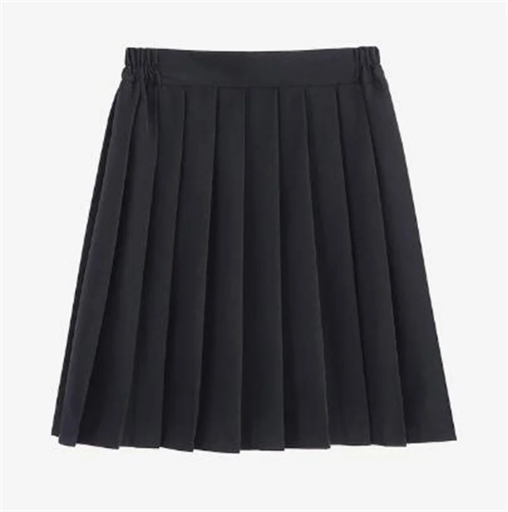 2026 Fashion New Pleated Skirts Women S-5XL Vintage Young Basic Leisure Korean All-match Autumn High Waist Female College Clothe