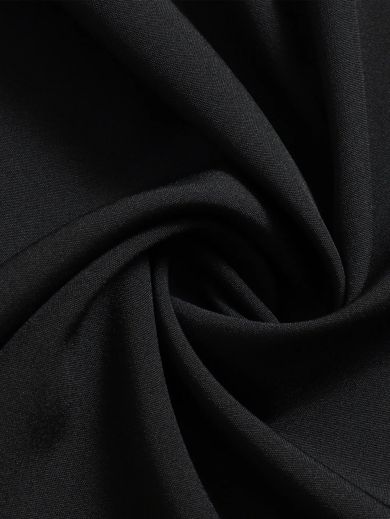 Women's Black High Waist Drawstring Maxi Skirt | A-Line Flowy Loose Fit Skirt | Casual Office Daily Wear Skirt