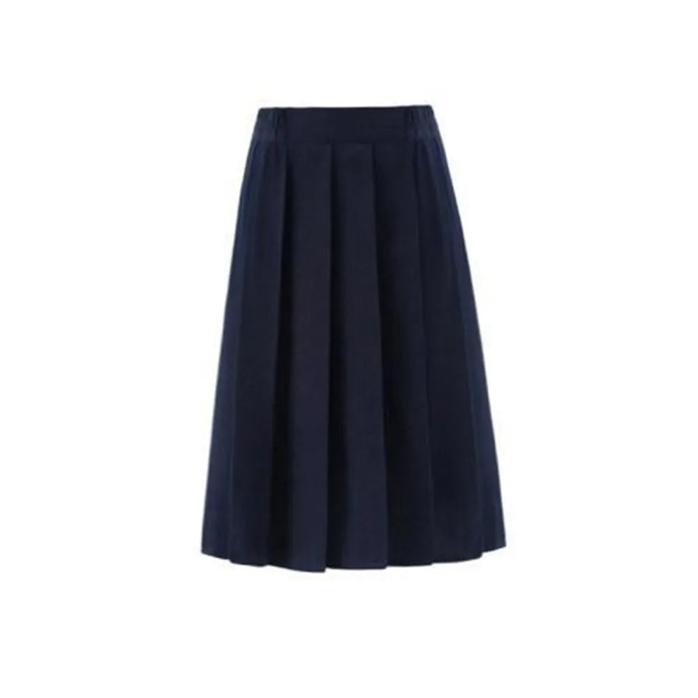 2026 Fashion New Pleated Skirts Women S-5XL Vintage Young Basic Leisure Korean All-match Autumn High Waist Female College Clothe