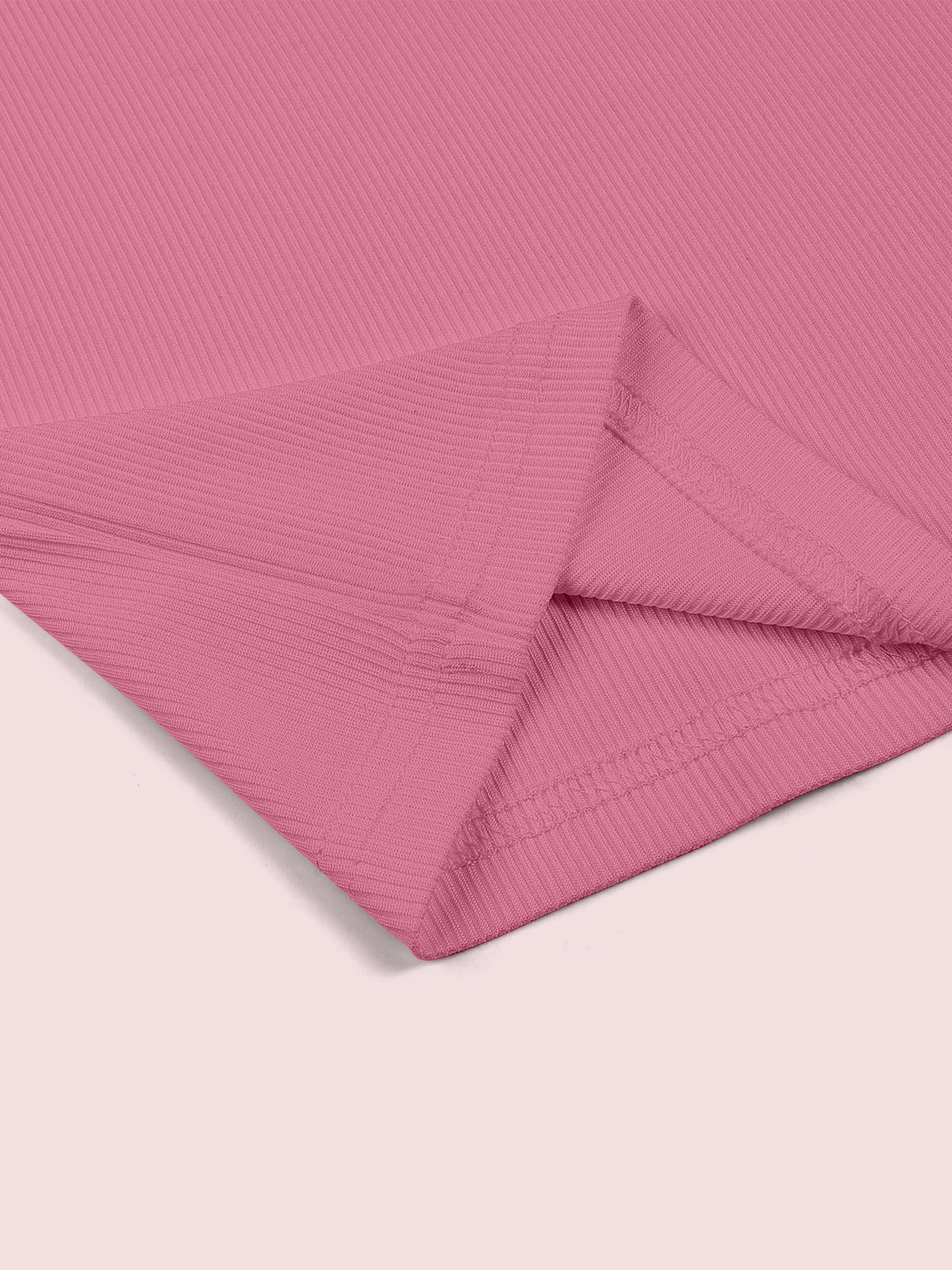 European and American Style High-Waisted Ribbed Flared Long Pants Comfortable Elastic Tight Slim-Fit Pants for Women