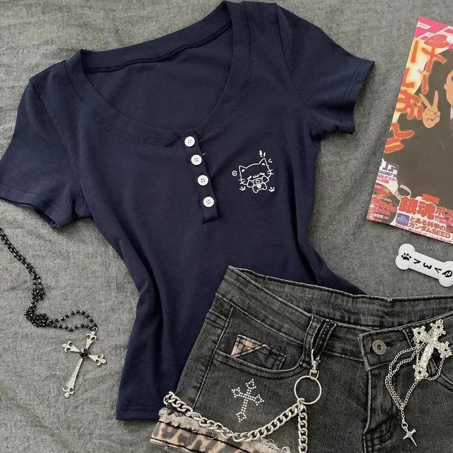 American Sexy Spice Girls Denim Shorts Slim Bodycon Hot Sell Trendy Y2K Goth Mujer Pantalones Pure Desire Punk Style Moda Pants